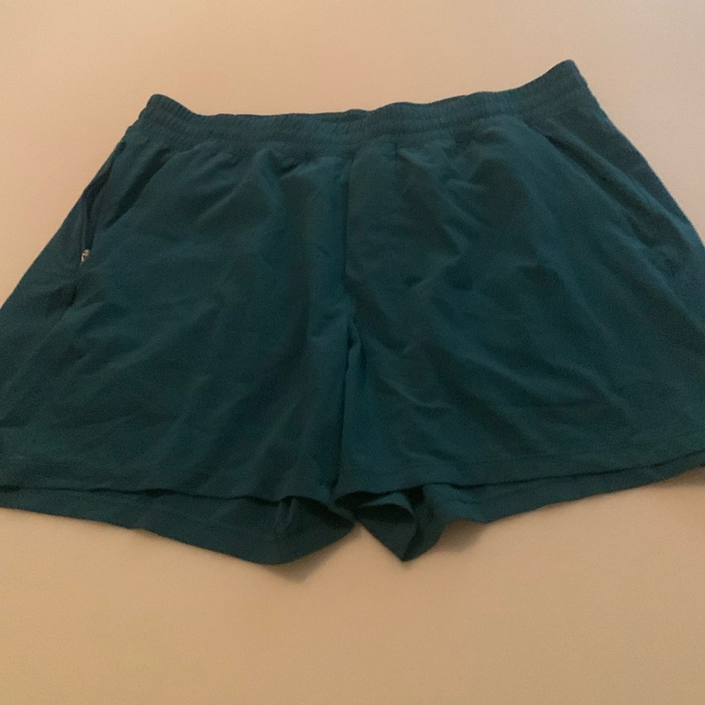 Lululemon 5” dark green shorts. Men’s XL